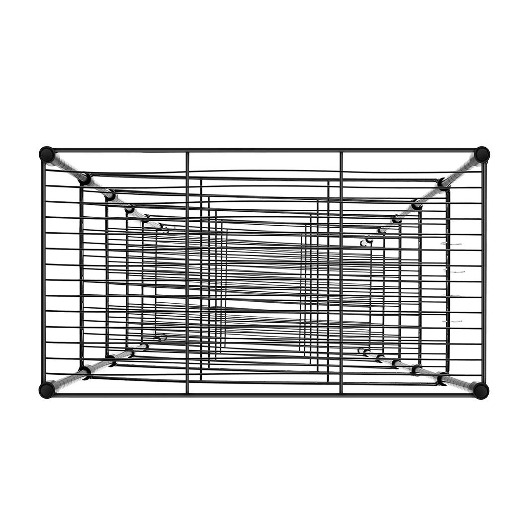 Standregal Metallregal 5 Ablagen Küchenregal BadRegal Rollen&Seitliche